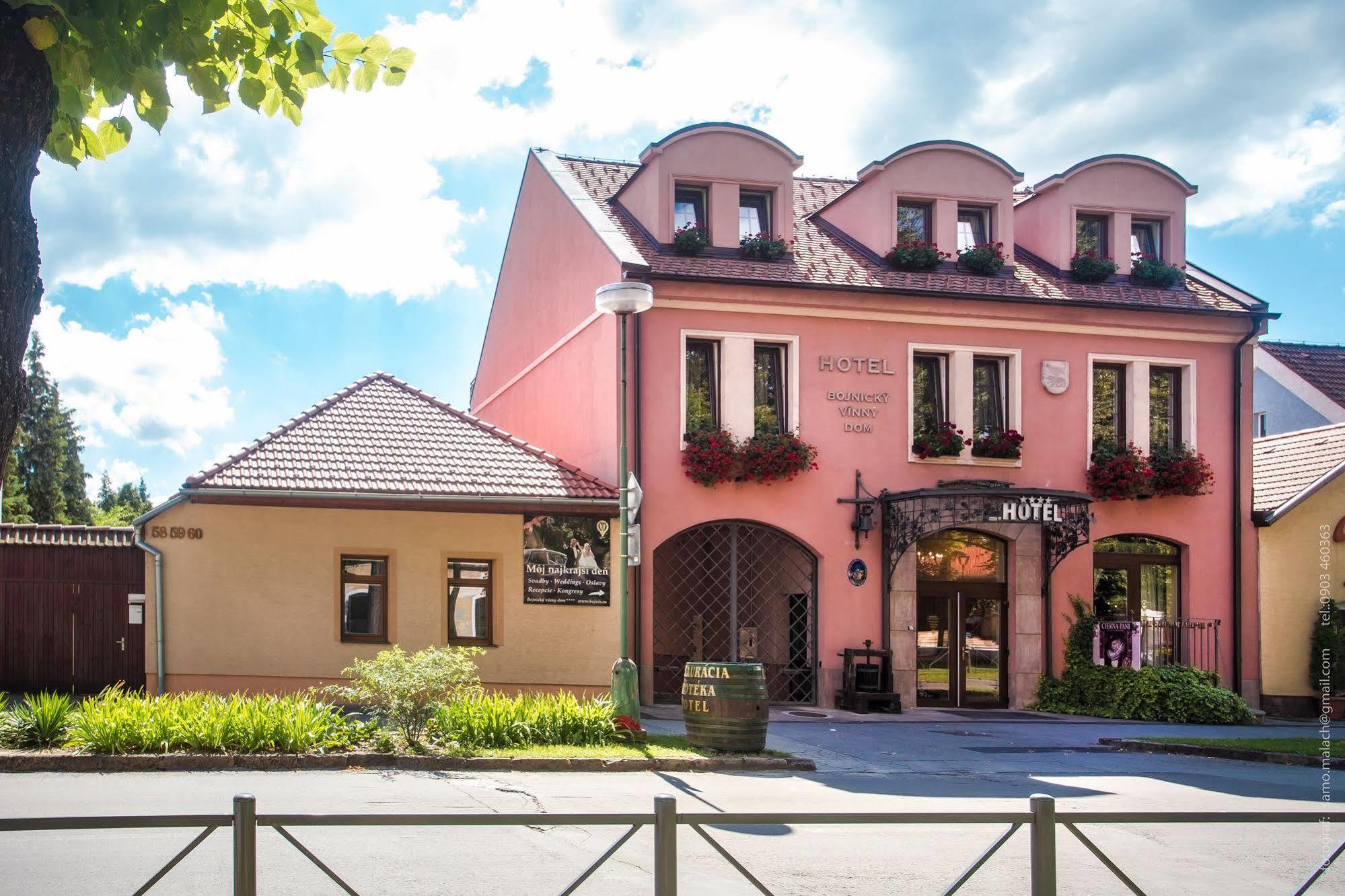 Hotel Bojnický Vínny Dom Bojnice Exterior foto