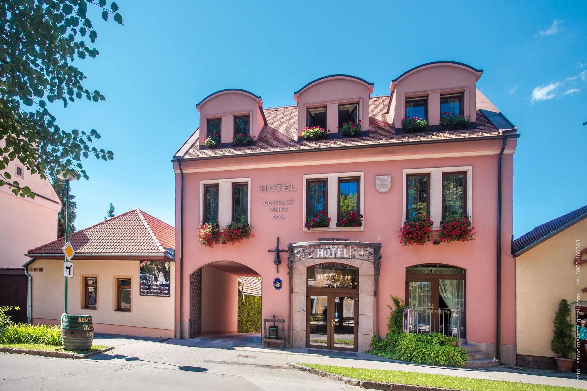 Hotel Bojnický Vínny Dom Bojnice Exterior foto